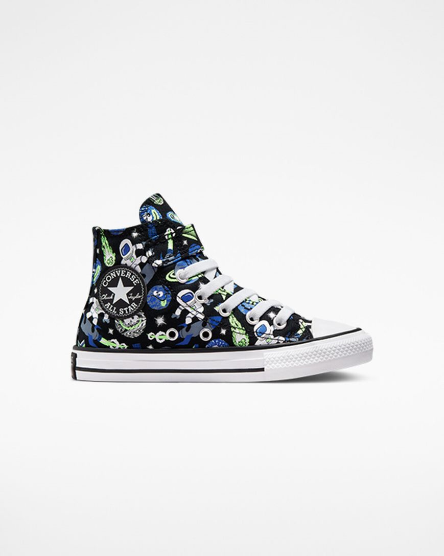 Zapatillas Altas Converse Chuck Taylor All Star Easy-On Space Cruiser Niña Negras Azules Verde | PE 028P5W